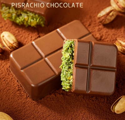 Picture of Gourmet Pistachio Knafeh Chocolate (40 gm)  