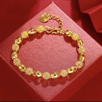 Picture of Graceful Gold Plated Dangle Fashion Bracelet For Women Gold 