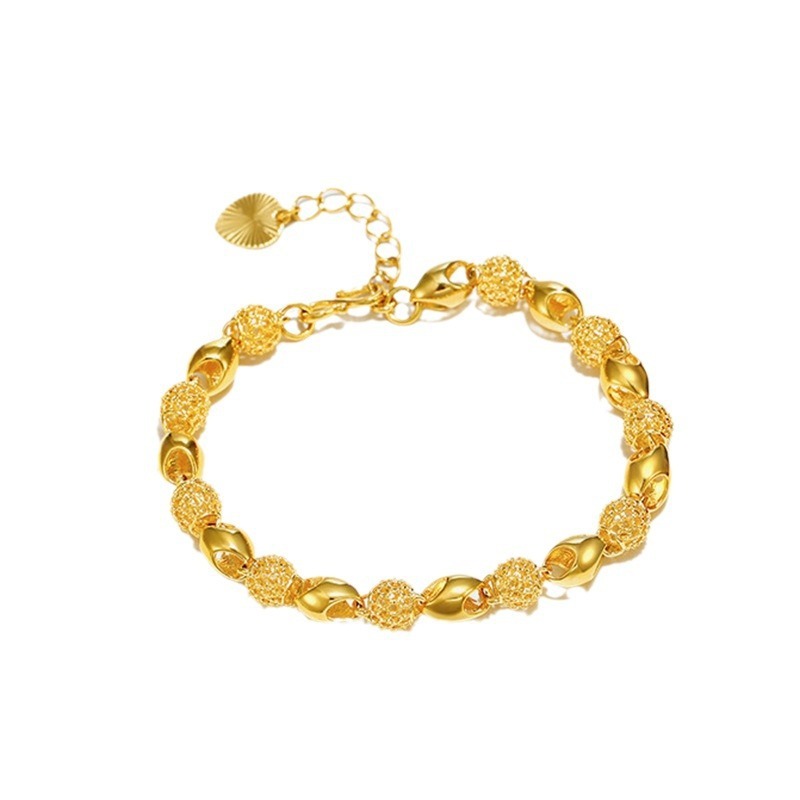 Picture of Graceful Gold Plated Dangle Fashion Bracelet For Women Gold 