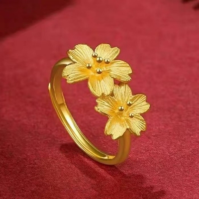 Picture of Affordable & Elegant Gold Plated Jewellery Ring Gold 