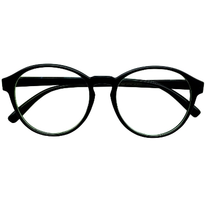 Picture of Stylish Round Anti-Blue Light Computer Glasses  One Size