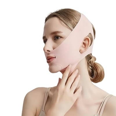 Picture of Breathable Chin Lift Bandage - V-Shaped Slimming Mask for Women  