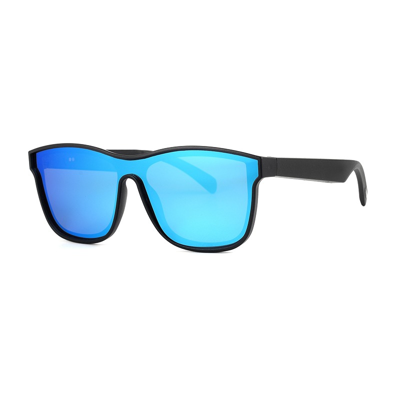 Picture of Smart Fashion Polarized Sunglasses with Blue Mirror Lens Blue 