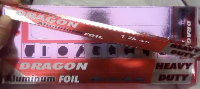 Picture of 12 Pieces Aluminum Foil Paper 1.25 SQ. FT. Silver1.5-12pcs