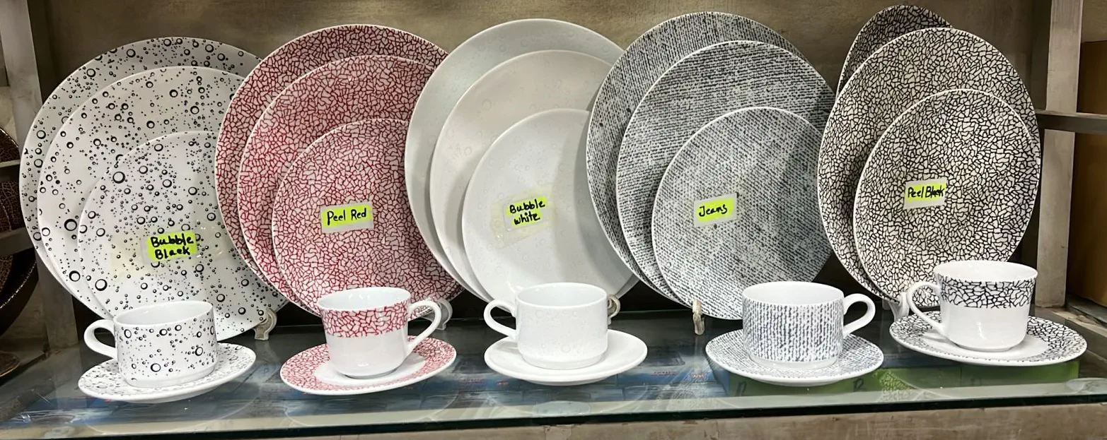Picture of 52 Pieces Ariane Dinner Set Modern Design (DESIGNS AS PER PICTURES) Multicolor