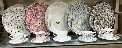 Picture of 52 Pieces Ariane Dinner Set Modern Design (DESIGNS AS PER PICTURES) Multicolor