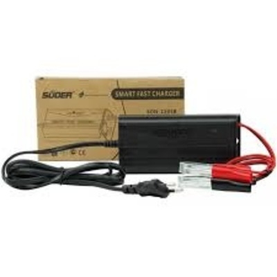 Picture of 12 Volt Battery charger 5ah smart fast battery charger-black for lithium-ion battery