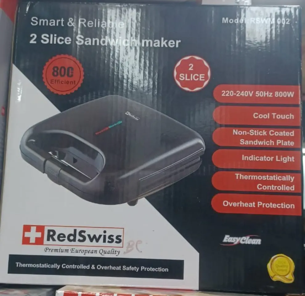Picture of RedSwiss Sandwich Maker RSWM-002 Multicolor