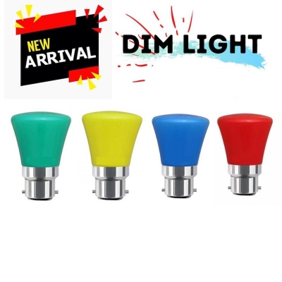 Picture of LED Moon (DIM) LIGHT/BULB 0.5 Watt Pin Type - 1 Piece - Multicolor