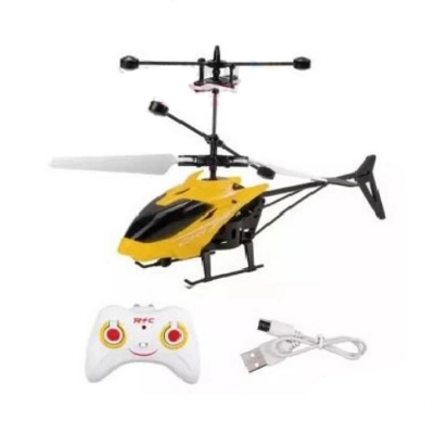 Picture of Remote Control & Hand Sensor rechargeable Helicopter for Kids