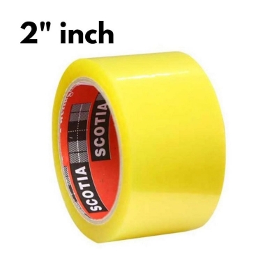 Picture of Packaging Cartoon Binding Tape, scotch tape - Transparent 2 inch - Multicolor