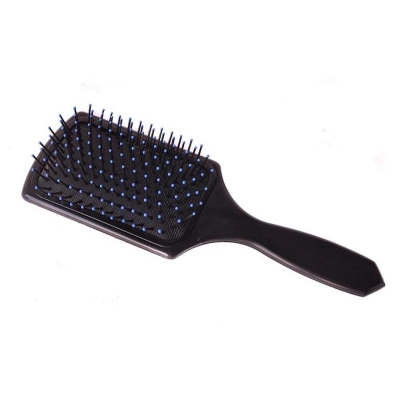 Picture of Large Square Paddle Hair Brush Salon Hair Styling Tools - Black