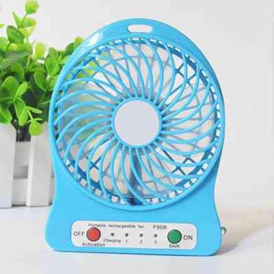 Picture of Portable Mini USB Rechargeable Fan - Multicolor