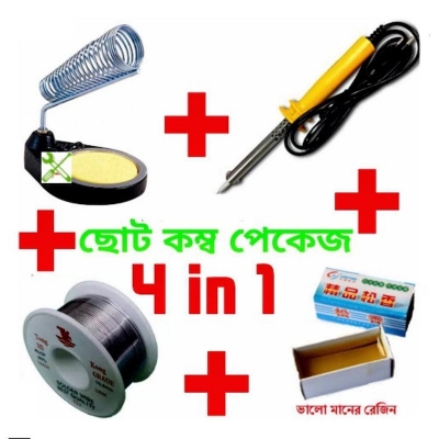 Picture of Soldering Iron Combo Kit – 60W - Multicolor