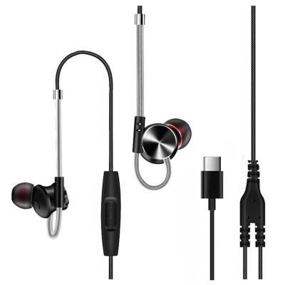 Picture of QKZ DM10 Zinc Alloy HiFi Earphone In Ear Earphones-Type C - Ear Phone - Multicolor