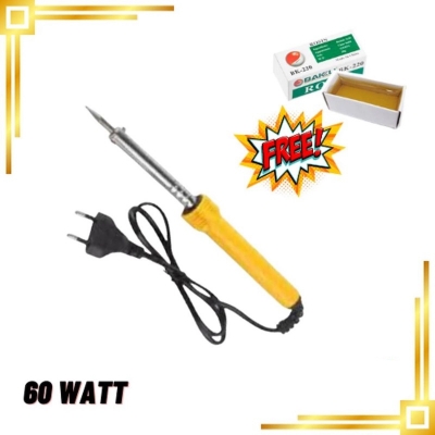 Picture of Strong durable 60 watt Electronic Tatal short hand tools for house or shop and 1 Rosin Free - Multicolor