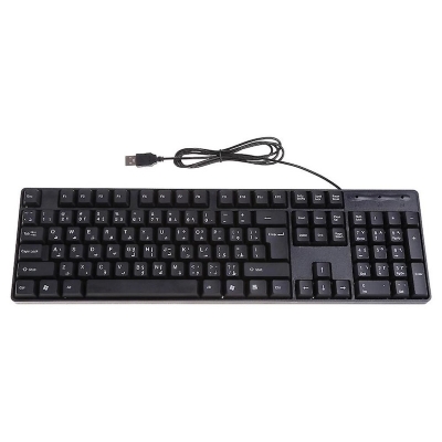 Picture of Desktop USB Keyboard -  Black - Black