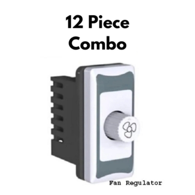 Picture of Fan Regulator Switch PIANO - GRAY Color(12 Piece Combo) - Multicolor