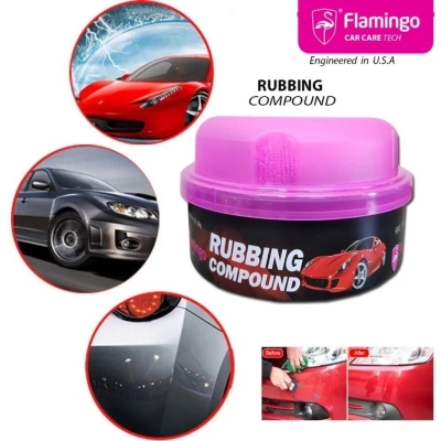 Picture of Flamingo Rubbing Compound Cream Polish For Car, Motorcycle Scratch Remover, Paint Cleaner Polish