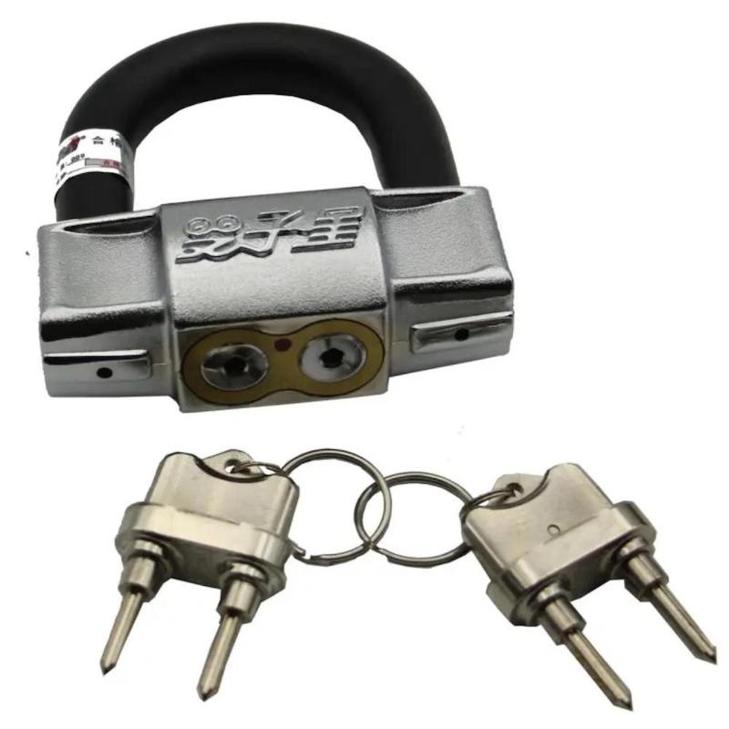 Picture of Disc Lock Anti Acid Heavy Duty (U type) - Multicolor