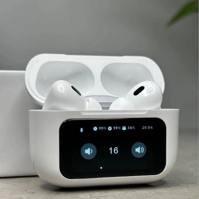 Picture of Airpods A9 pro Touch Screen Display with ANC ENC - Multicolor