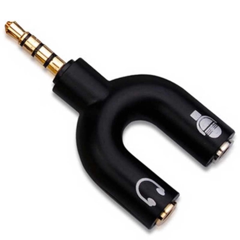 Picture of Music Listening Dual Splitter 3.5mm Audio Converter - Multicolor