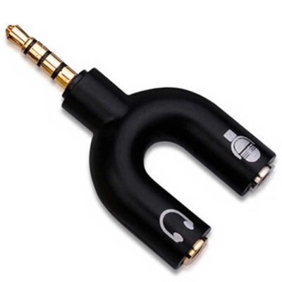 Picture of Music Listening Dual Splitter 3.5mm Audio Converter - Multicolor