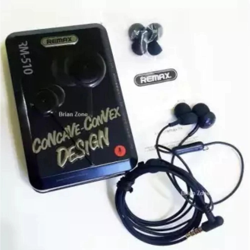 Picture of REMAX_RM 510 In-Ear High Quality Earphone- ( Black,Red ) - Multicolor