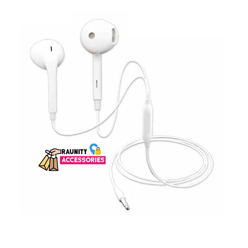 Picture of 2 in 1 Combo Offer High Quality In Ear Earphone for Android + Micro USB Cable - Headphone - Headphone - White