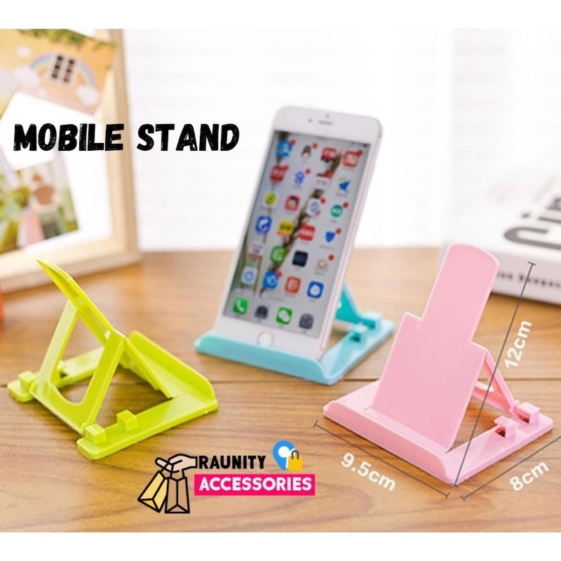Picture of 2 in 1 Combo Offer High Quality In Ear Headphone + Mobile Stand - Multicolor