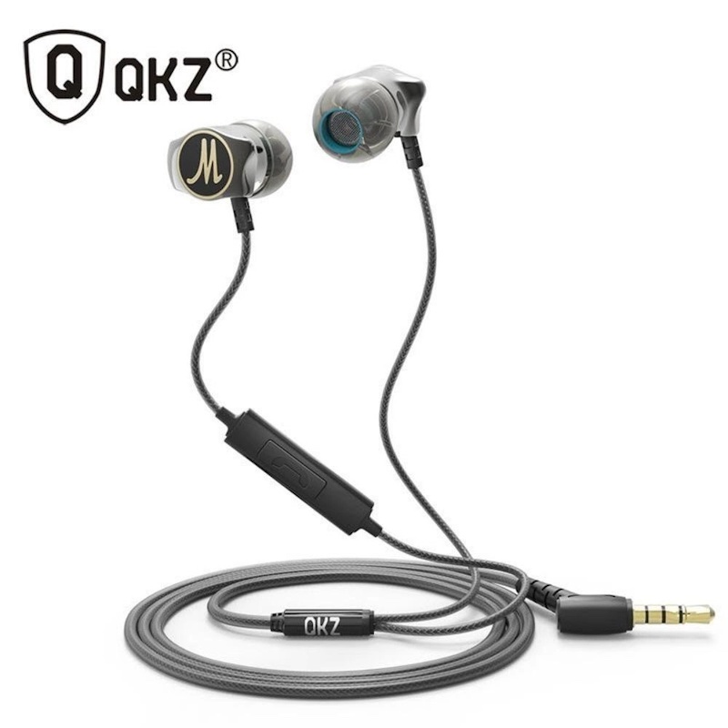 Picture of QKZ DM7 Zinc Alloy In Ear HiFi Earphone Stereo Bass Headset - Headphone - Headphone - Multicolor