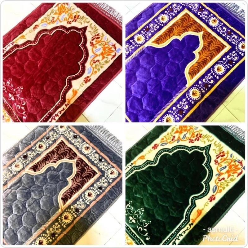 Picture of Prayer Mat - Jaynamaz - Extra Soft Velvet Mixed