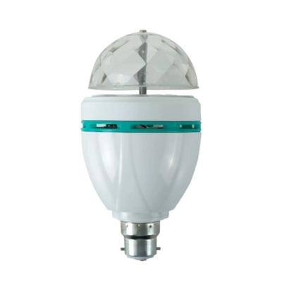 Picture of 360 Degree LED Rotating Bulb Magic Disco Light for Party/Home/Diwali Decoration - Multicolor