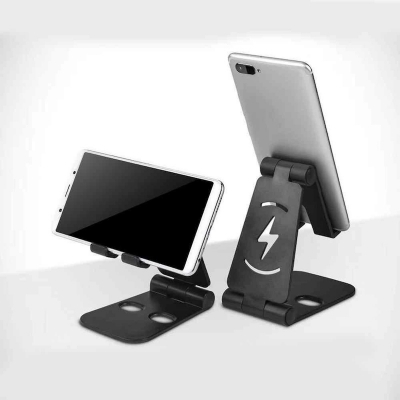 Picture of Mobile Stand Desktop Small Size Mobile Phone Bracket, Folding Lazy Phone Holder Stand - Multicolor