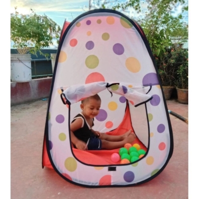 Picture of Multicolor Tent House with 50 Ball - Multicolor