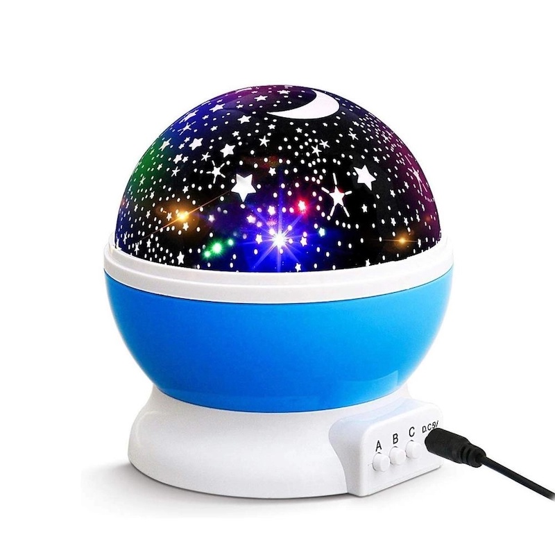Picture of Star Master Rotating Starry Sky Light,Colorful Night Lights Projector Children Kids Baby Sleep Lighting Sky Star Master Projection Lamp Led Projection Home Decor - Multicolor
