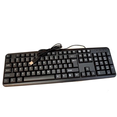 Picture of Desktop USB Keyboard -  Black - Black
