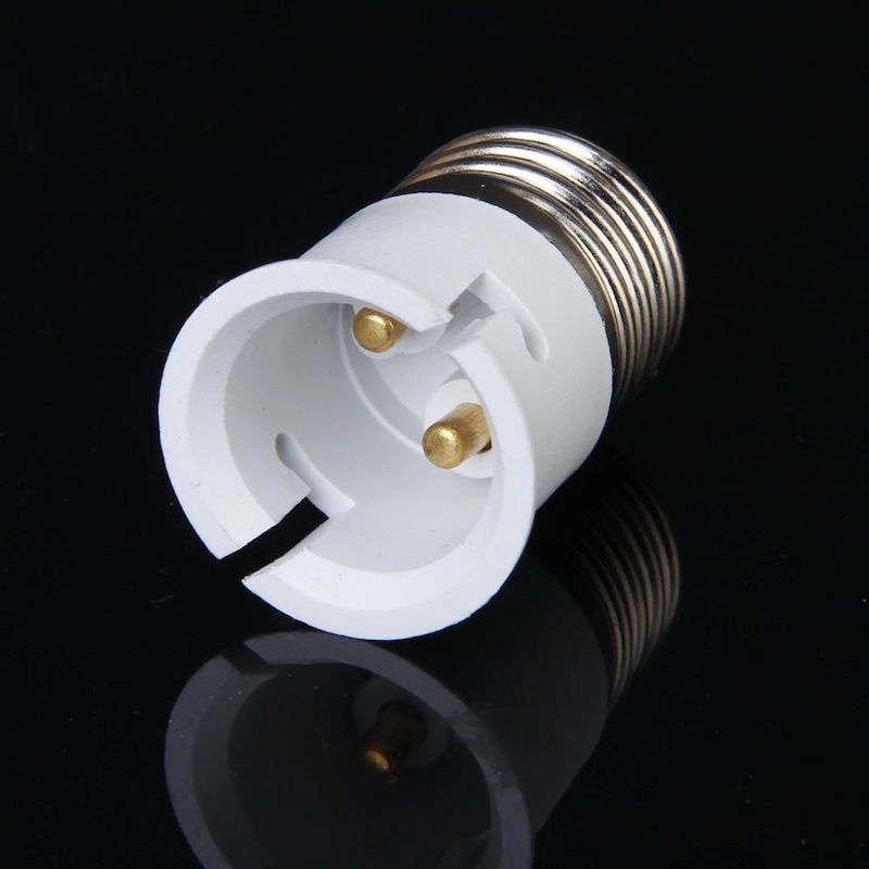 Picture of Bulb Base Socket Holder Converter (Pin To Pass)-12 PCS Combo - Multicolor