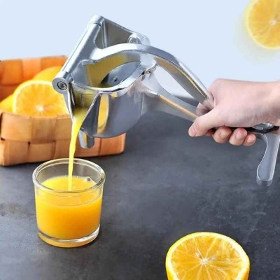 Picture of Multifunctional Real Aluminum Manual Juicer Hand Squeezer Fruit Juice Manual Juice Machine Orange Lemon Smoothie Citrus Juicer Press Fruit Machine - Multicolor