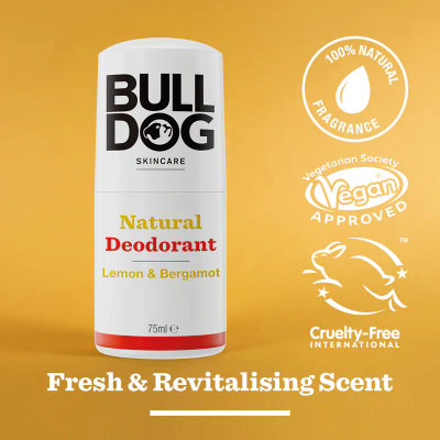 Picture of Bulldog Lemon & Bergamot Natural Deodorant – 75ml