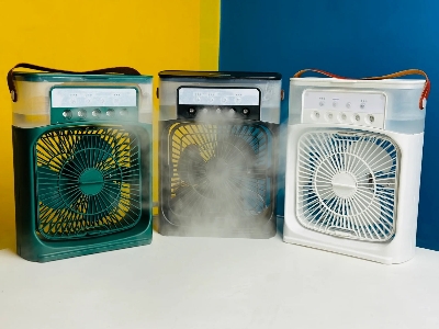 Picture of 🌉 Compact Rechargeable Air Cooler – Urban Living | Bazar Offer - White