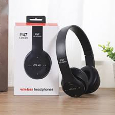 Picture of P47 Wireless Bluetooth Headphone Stereo Earphone with SD Card Slot