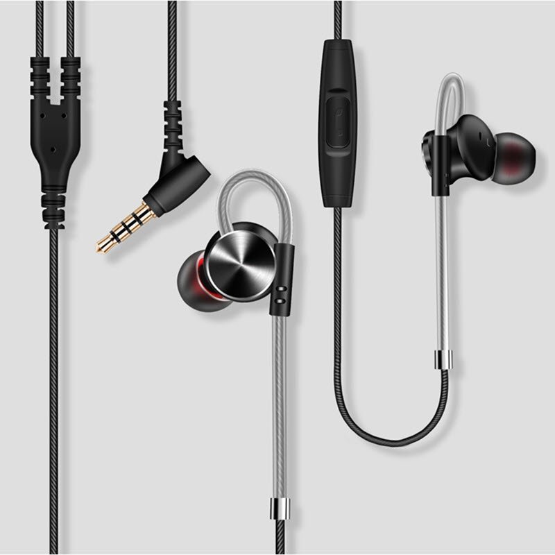 Picture of QKZ DM10 Zinc Alloy HiFi Earphone In Ear Earphones Sports Headset Phone Laptop Gaming Earphone(null) - Headphone - Ear Phone - Earphone