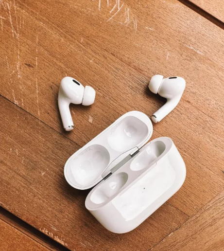 Picture of AirPods Pro 2nd genaration Made in Dubai Wireless Charging  Bluetooth Earbuds