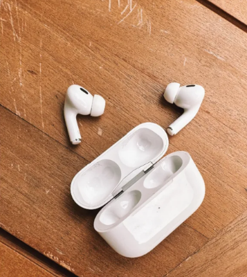 Picture of AirPods Pro 2nd genaration Made in Dubai Wireless Charging  Bluetooth Earbuds
