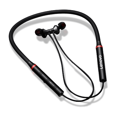 Picture of Lenovo Wireless Headsets HE05X Sport Earphone Magnetic Hanging Bluetooth 5.0 Call noise reduction 8 Hours Music Control - Headphone - Headphone - Ear Phone - Earphone
