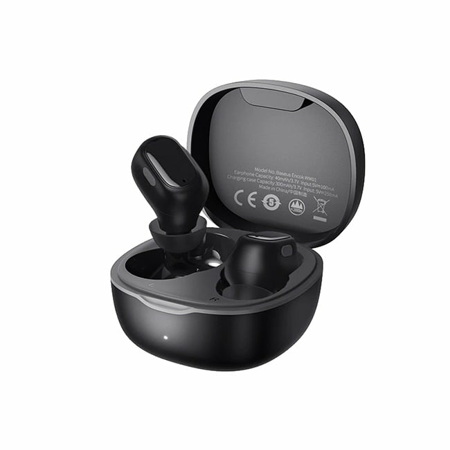 Picture of Baseus WM01 TWS Wireless Gaming Earbuds Bluetooth V5.0 Earphones In-Ear Noise Cancelling Low Latency Headphones