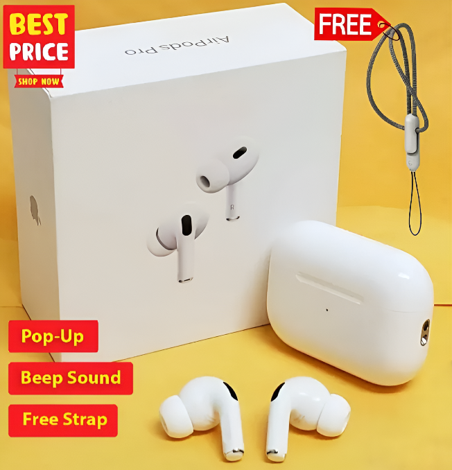 Picture of AirPods Pro Wireless Charging Dubai version Bluetooth Earbuds IP  In-wireless  - Earbuds
