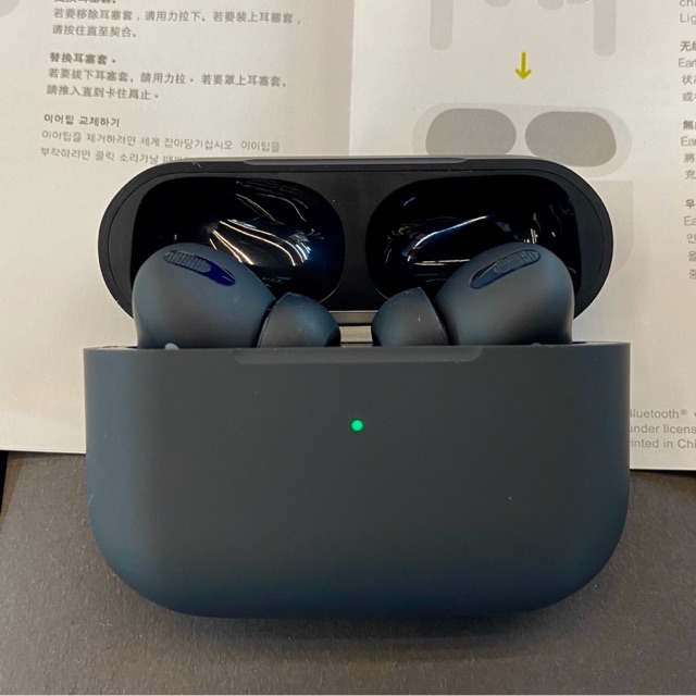 Picture of AirPods Pro 2nd gen Made in Dubai premium  Black Edition Dubai  wireless Earbuds