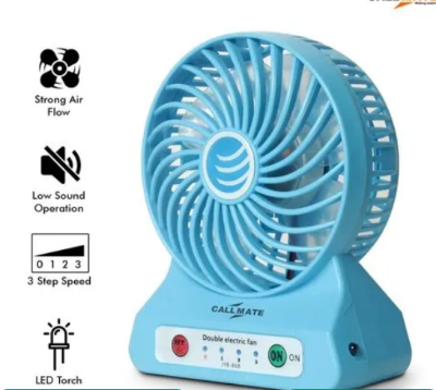 Picture of Powerful Li-ion Battery Rechargeable Small  Fan Mini Fan